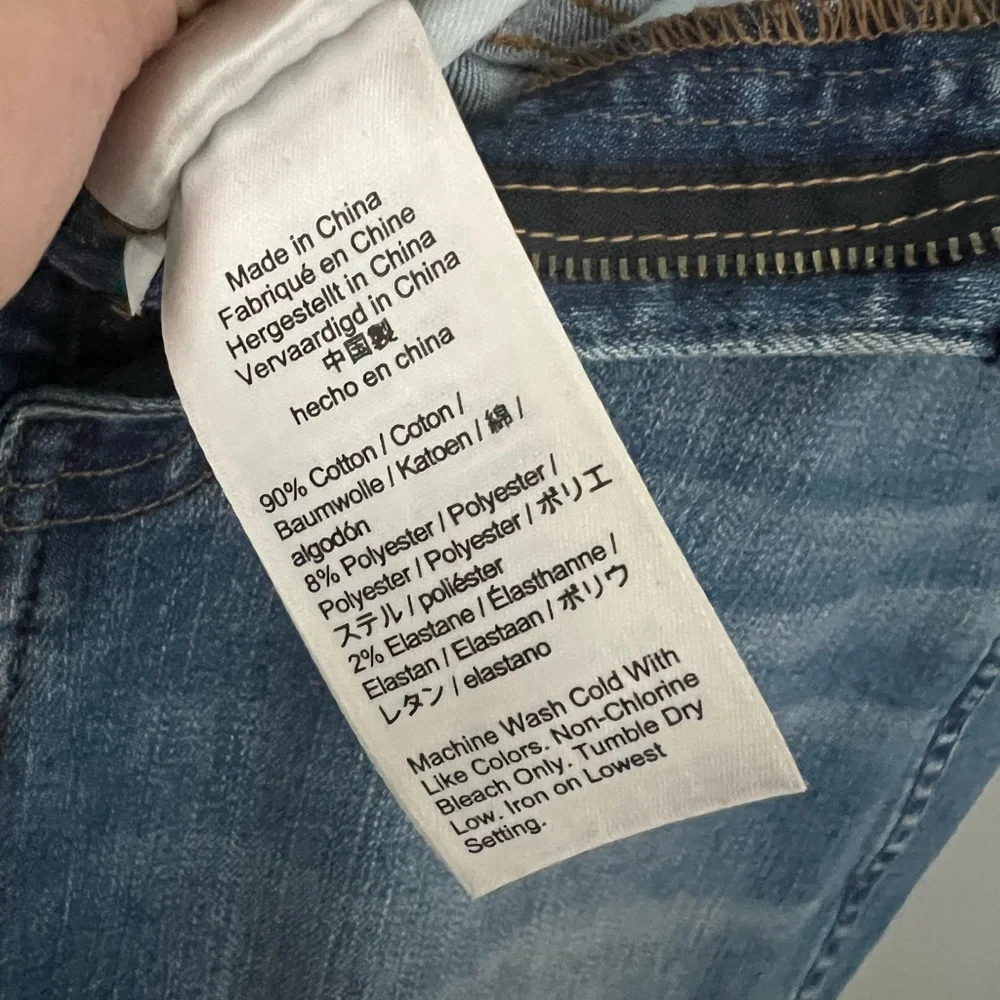 J. Crew Vintage Slim Straight Blue Denim Jeans size 29 or 8